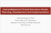 Interprofessional Clinical Education Model