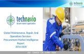 Global Maintenance, Repair, And Operations Services - Procurement Market Intelligence Report 2016 - 2020