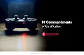 10 Commandments of Gamification
