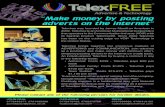 I made this flyer to help market telexFREE!