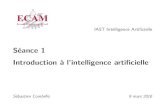 Intelligence Artificielle : Introduction à l'intelligence artificielle