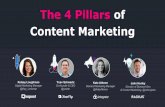 The 4 Pillars of Content Marketing