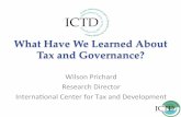 ￼What Have We Learned About Tax and Governance? by Wilson Prichard