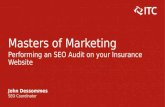 Performing an SEO Audit on Your Insurance Website