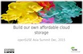 Build an affordable Cloud Stroage