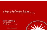 4 Keys to Ineffective Change