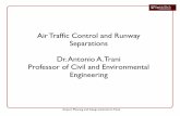 Air Traffic Control and Runway Separations