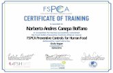 Certificado FSPCA