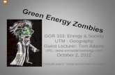 Green energy zombies
