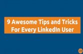 Tips and Tricks for every LinkedIn User
