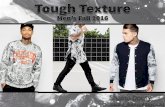 Tough Texture Men's Fall 2016 trend forecast