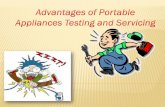 Advantages of Portable Appliances Testing and Servicing