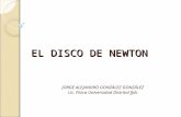 Disco de newton by jorge gonzalez