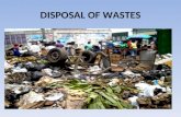 Disposal of waste