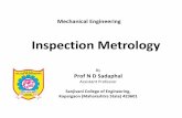 Inspection metrology