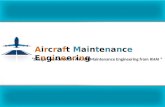 Aircraft maintenance engineering- A Top Career Choice