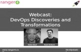 DevOps Discoveries and Transformations