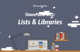 SharePoint 101: Lists & Libraries