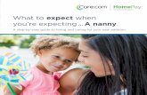 What to expect when you're expecting a nanny via Care.com