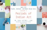 MAPEH 8 (Arts 3rd Quarter) - Periods of Indian Art