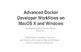OSCON: Advanced Docker developer workflows on Mac OS and Windows
