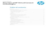 Overview of HP Virtual Connect technologies - Technical white paper