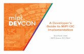 MIPI DevCon 2016: A Developer's Guide to MIPI I3C Implementation
