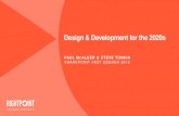 Design & Development For The 2020s