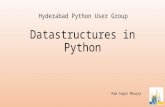 Datastructures in python