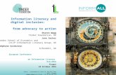 Information literacy and digital inclusion: from advocacy to action
