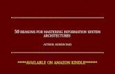 50 REASONS FOR MASTERING INFORMATION SYSTEM ARCHITECTURES