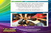 expansion of child care for medically fragile children birth to five ...