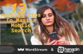 13 Amazing Tips To Master Mobile Search