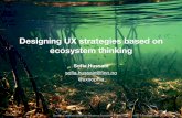 #DigitalEcoSystem - Designing digital strategies based on ecosystem thinking
