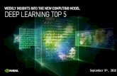 9/9/16 Top 5 Deep Learning