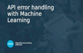 APIDaysNZ - API error handling using machine learning