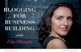 How to Build-up Your Business by Blogging