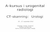 Urogenital radiologi 2014 - CT-skanning urologi II