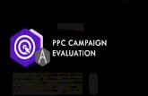 Campaign Evaluation - PPC Advertising