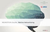 NEUROTION: Native Advertising