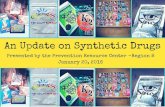 PRC Training: Update on Synthetic Drugs 01.20.16