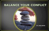 Balance Your Conflict