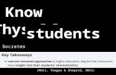 Know thy students