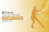 Tracxn Research Sports Tech Landscape, August 2016
