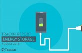 Tracxn Research - Energy Storage Landscape, August 2016