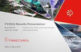 Finmeccanica Full-Year 2015 Presentation