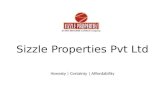 Sizzle properties pvt ltd - Bangalore