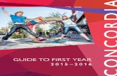 Concordia university-guide firstyear