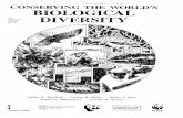 Conservation of Biological Diversity