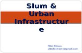 Slum and urban infrastructure
